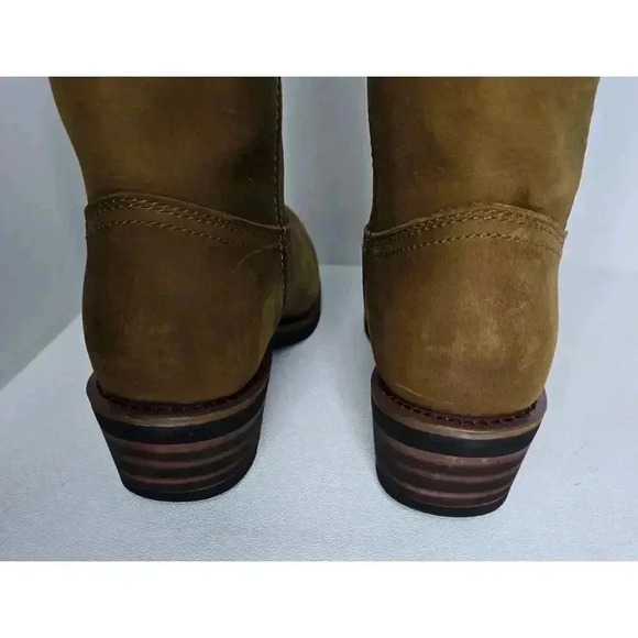 Dan Post Albuquerque Waterproof Work Boot DP69681, Distressed Mid Brown Sz 10 D